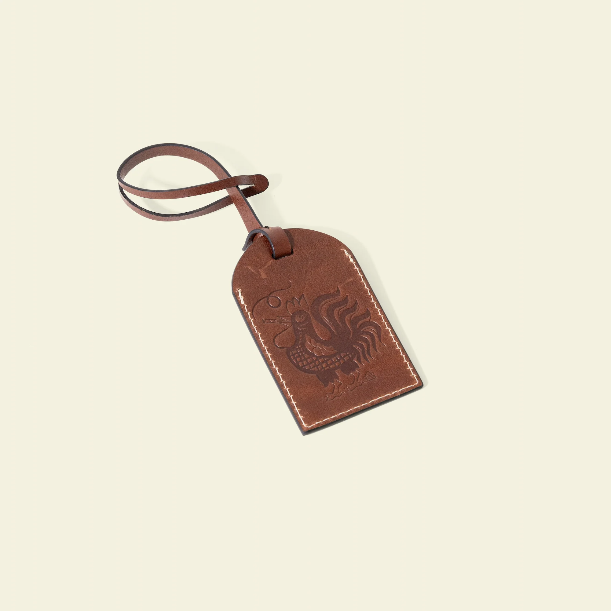 The Rooster Luggage Tag